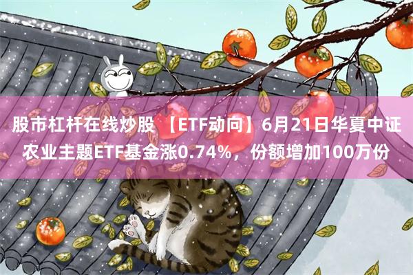 股市杠杆在线炒股 【ETF动向】6月21日华夏中证农业主题ETF基金涨0.74%，份额增加100万份