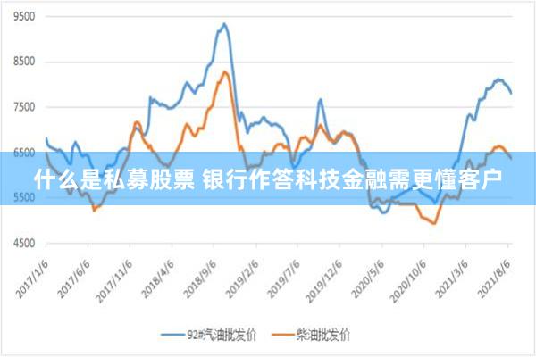 什么是私募股票 银行作答科技金融需更懂客户